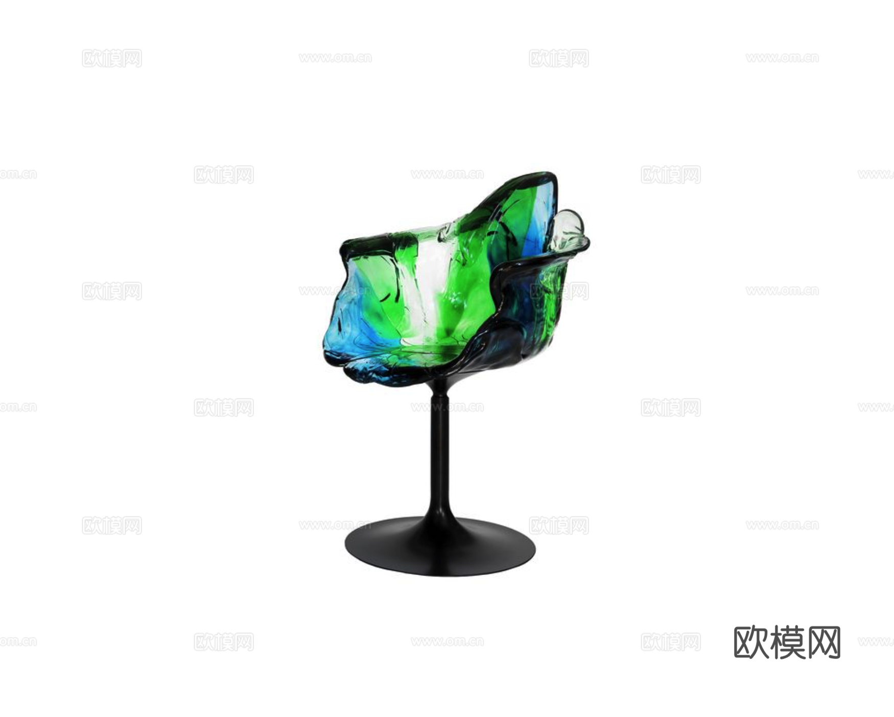 edra 意式餐椅3d模型下载（渲染图2）