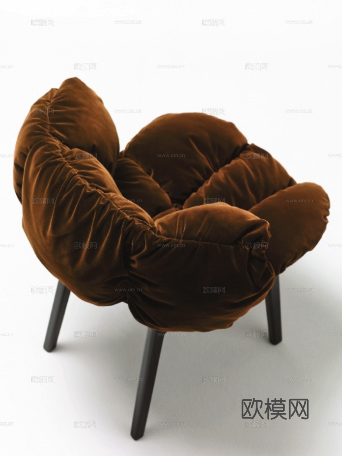 edra 意式餐椅3d模型下载（渲染图2）