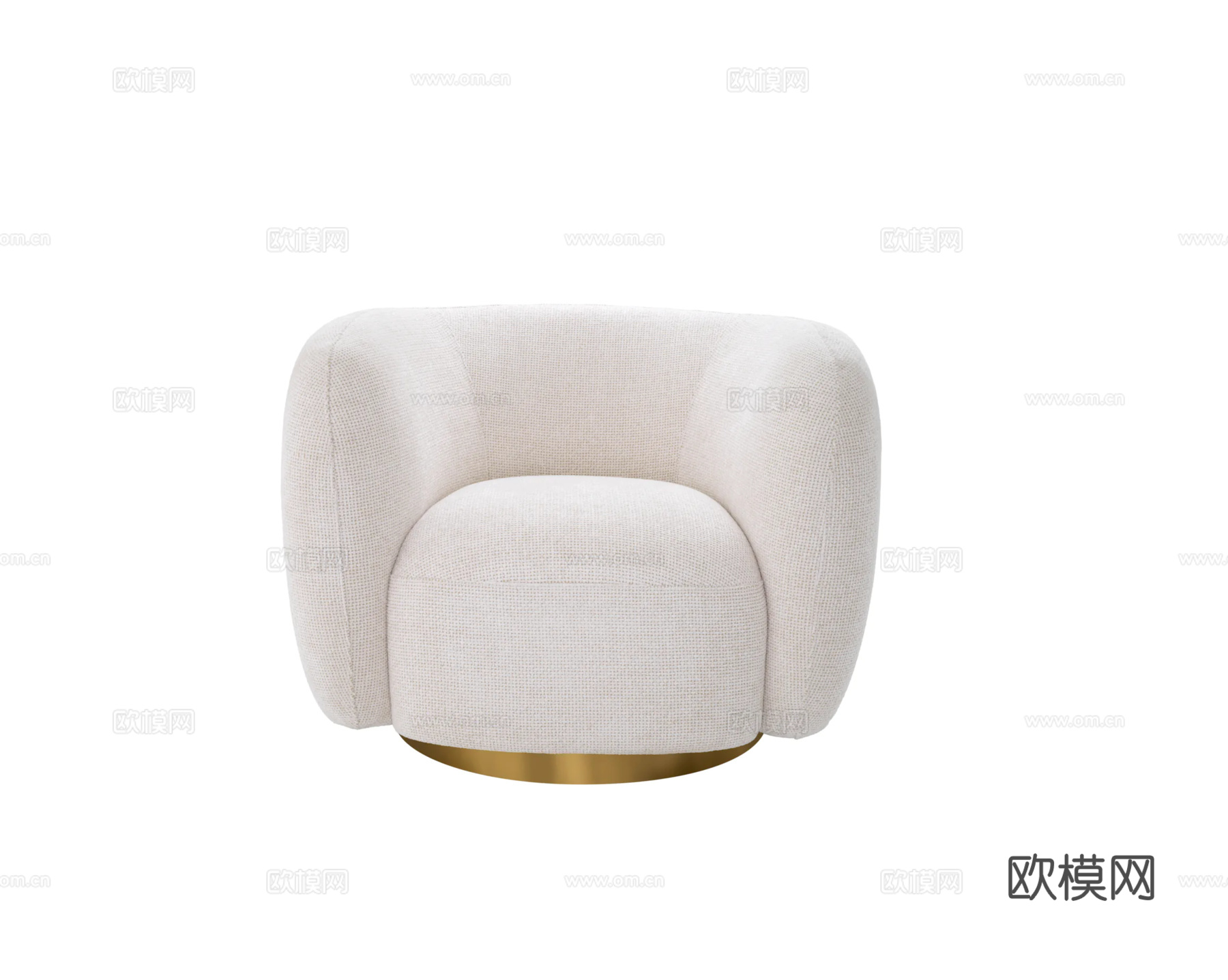 ELCHHOLTZ 单人沙发3d模型下载（渲染图1）