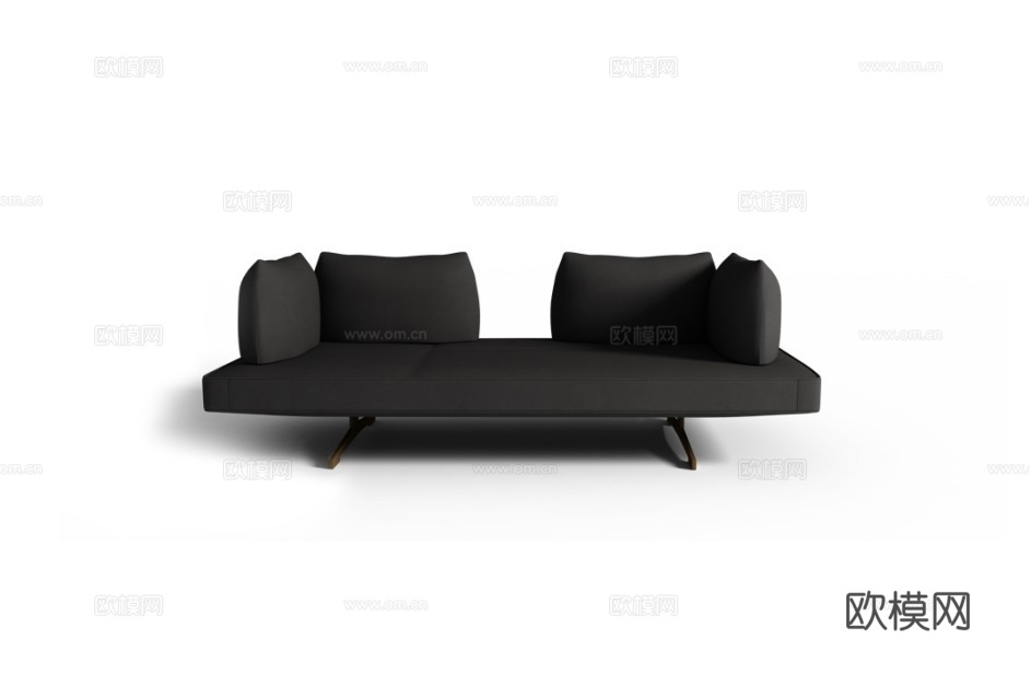 desiree 双人沙发3d模型下载