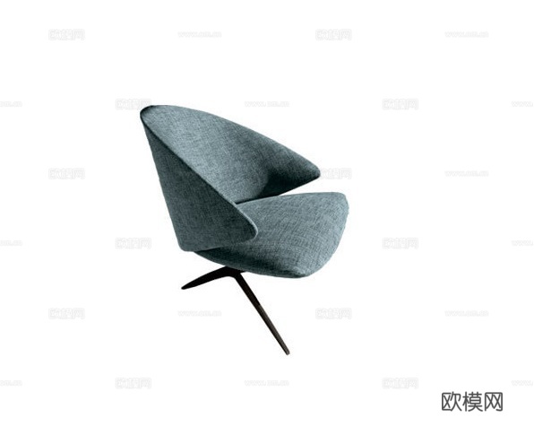 desiree 意式休闲椅3d模型下载（渲染图1）