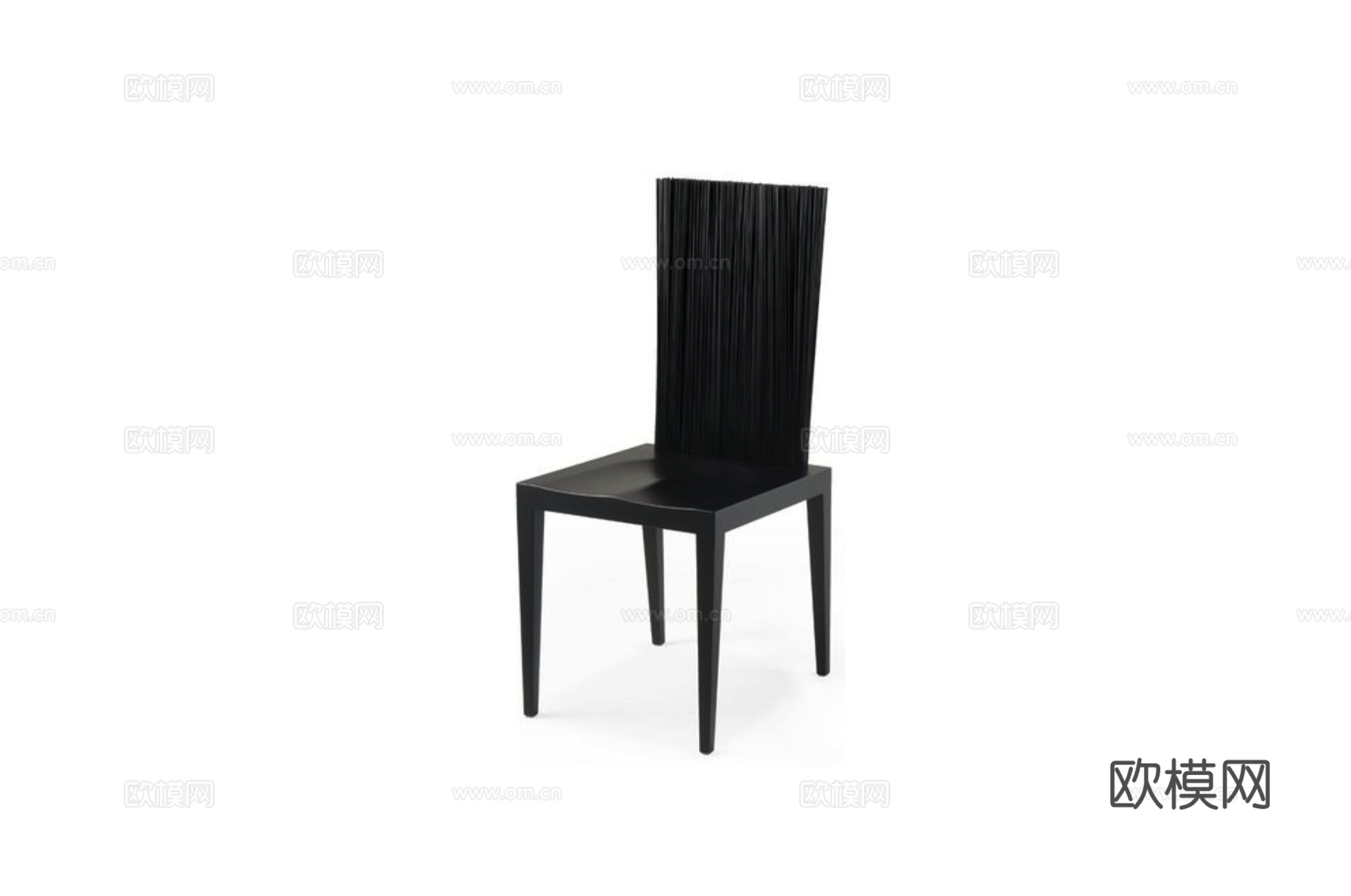 edra 意式餐椅3d模型下载