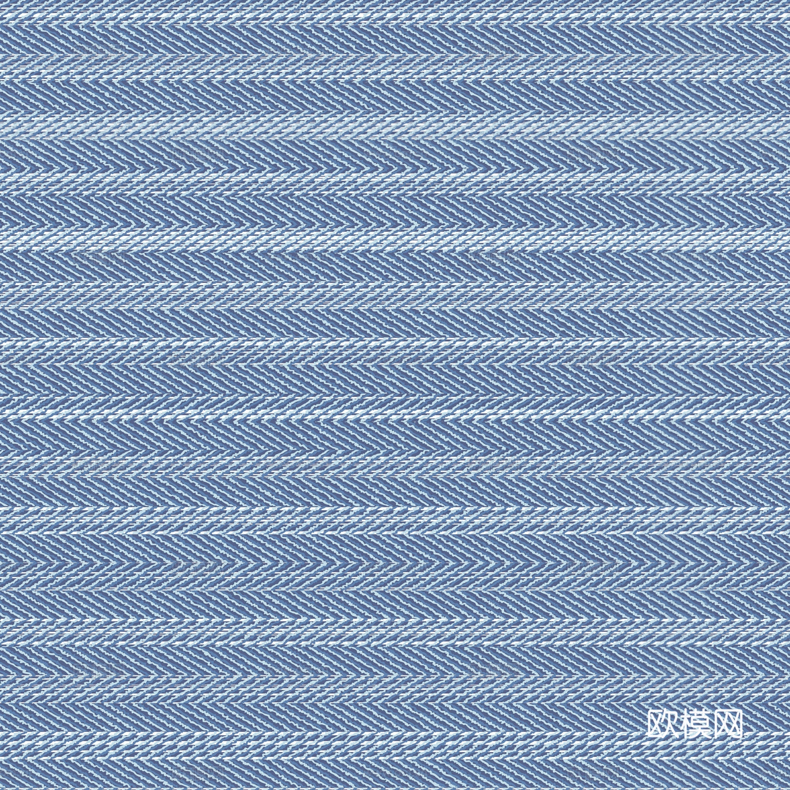 蓝色麻布布纹布料