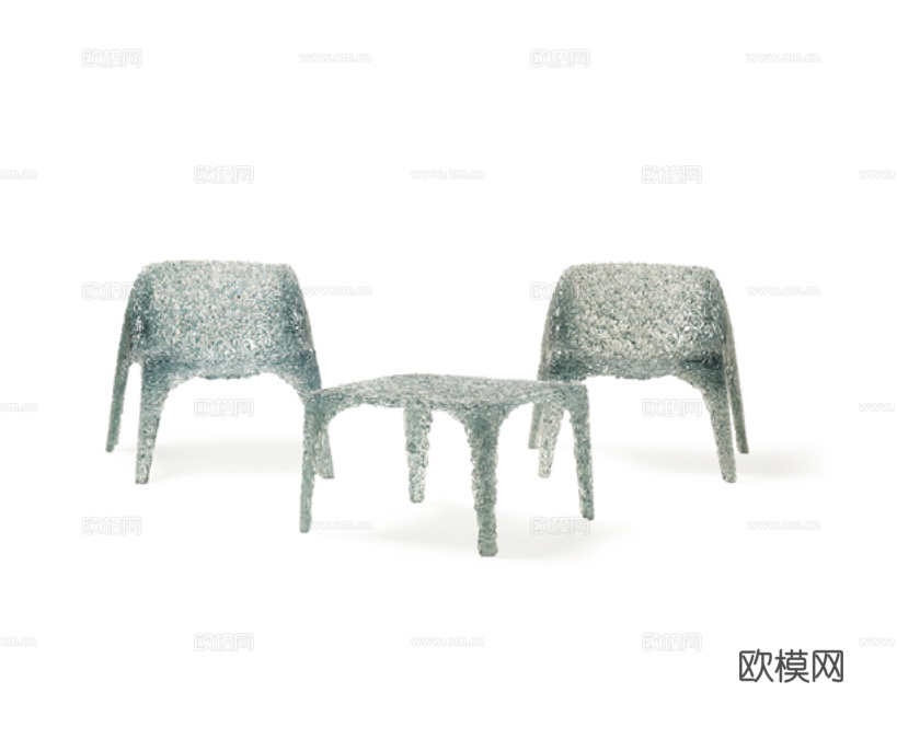 edra 造型休闲椅（椅子）3d模型下载