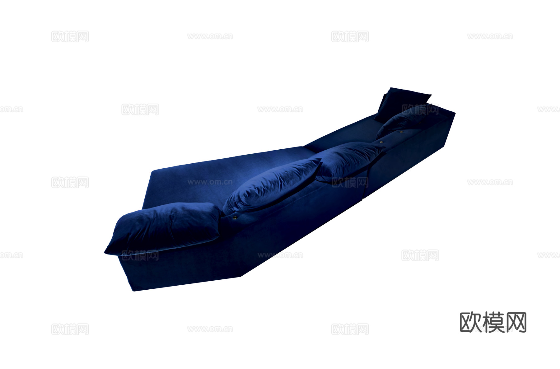 edra 多人沙发3d模型下载（渲染图2）