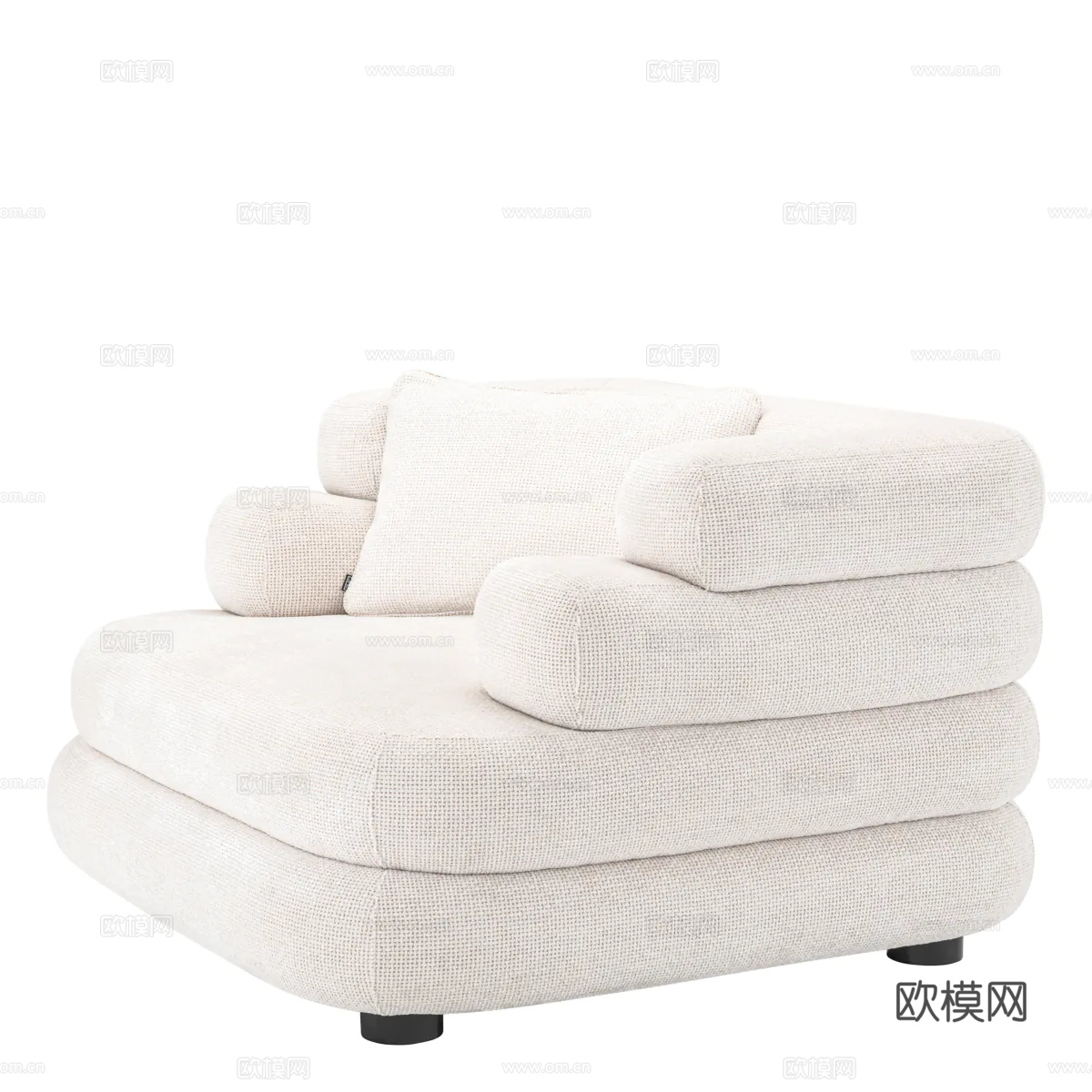 ELCHHOLTZ 单人沙发3d模型下载（渲染图2）
