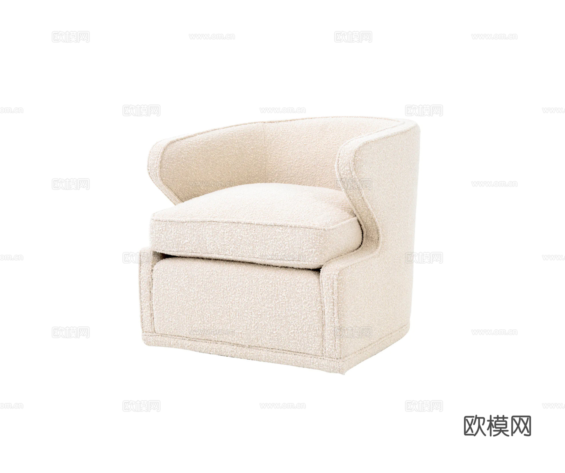 ELCHHOLTZ 单人沙发3d模型下载