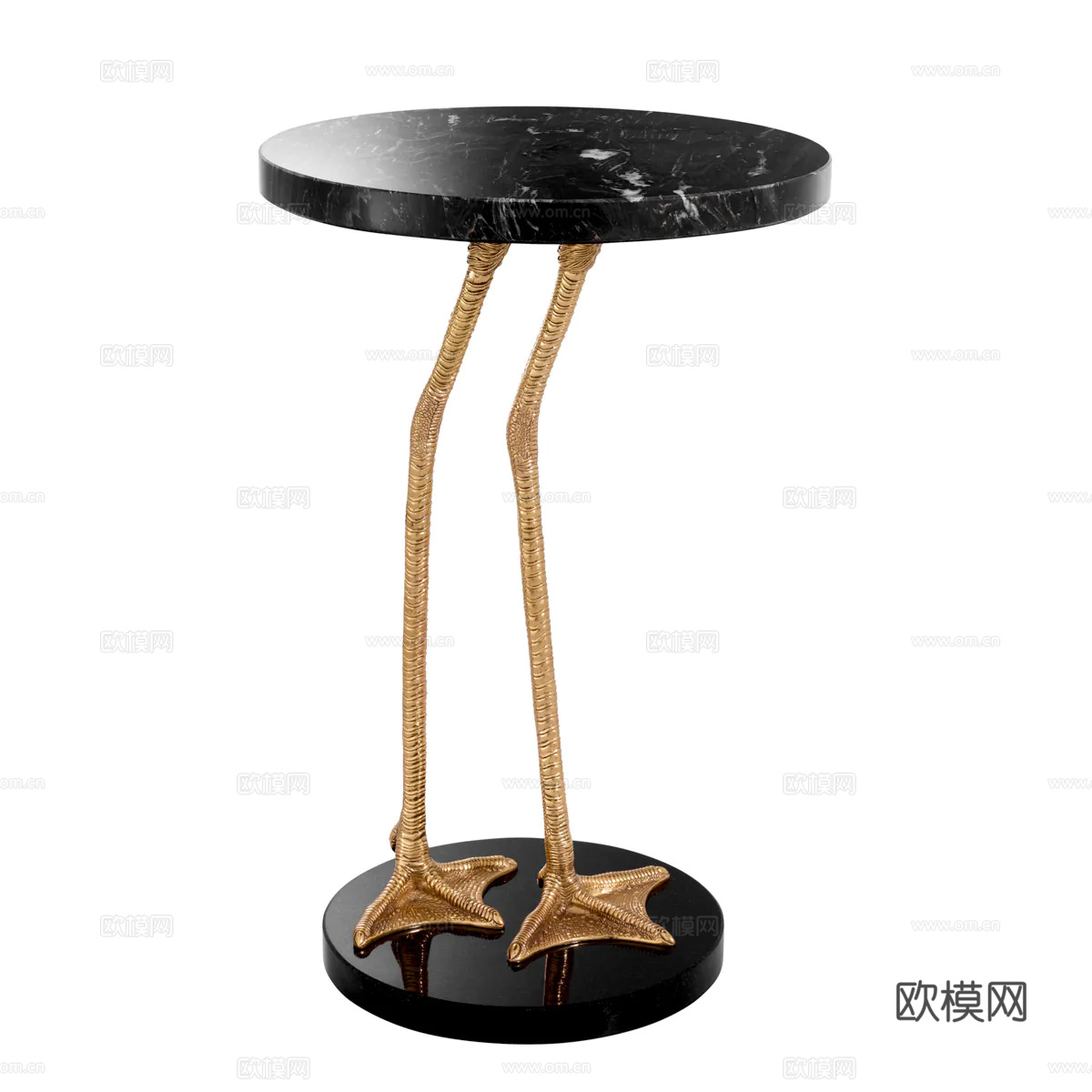 ELCHHOLTZ 轻奢角几3d模型下载（渲染图2）