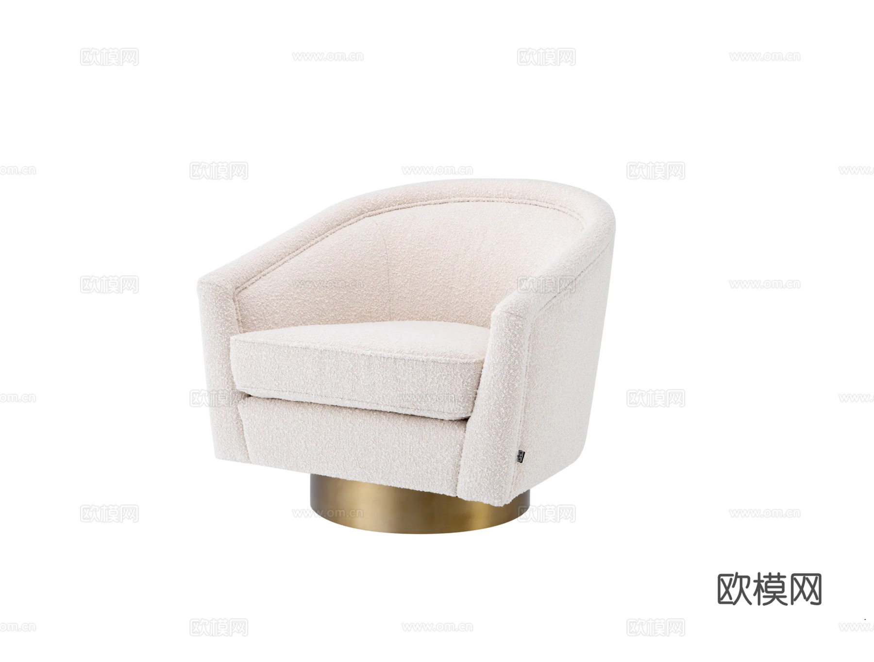 ELCHHOLTZ 单人沙发3d模型下载（渲染图1）