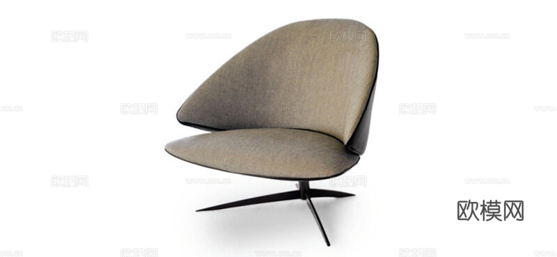desiree 意式休闲椅3d模型下载（渲染图2）