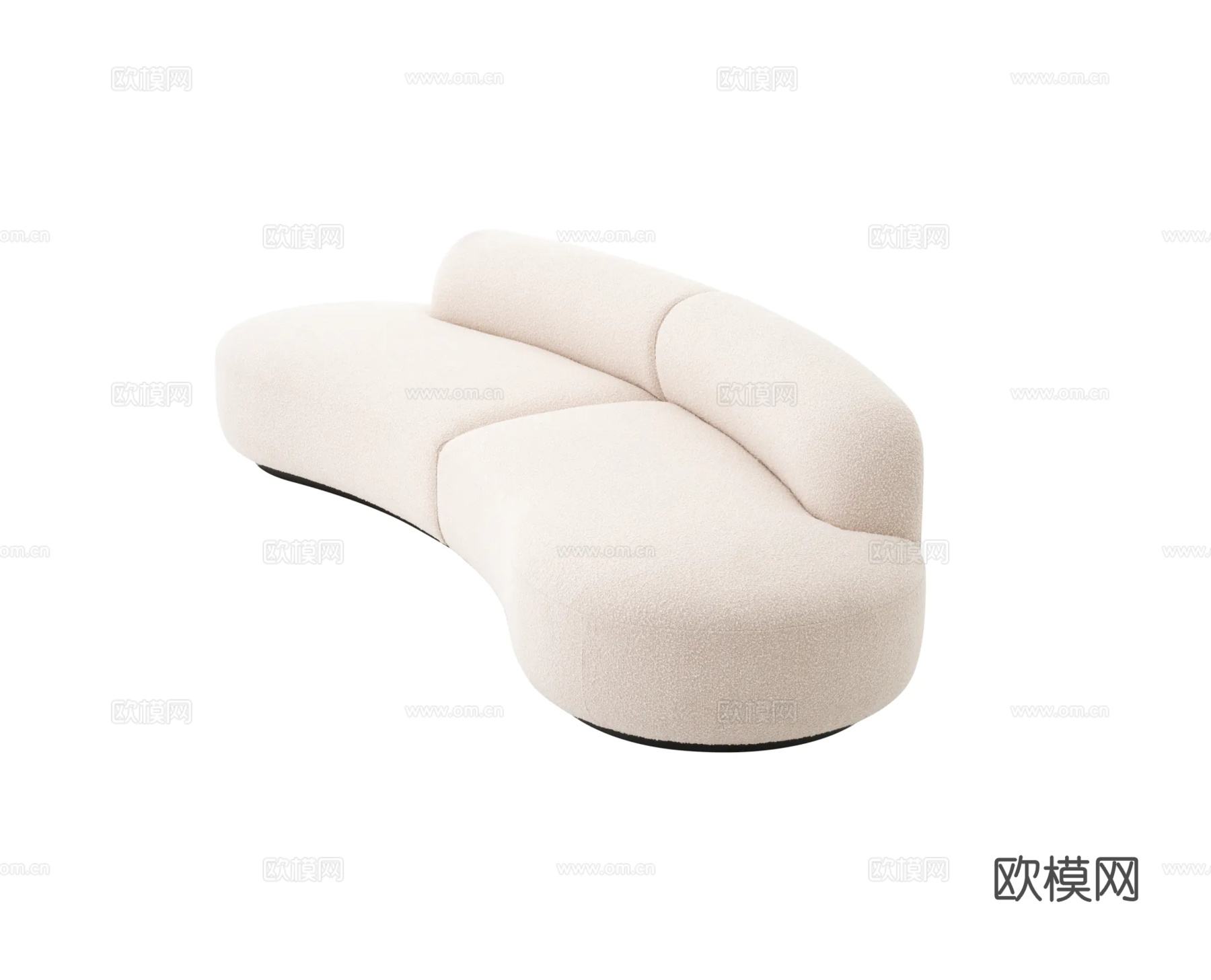 ELCHHOLTZ 双人沙发3d模型下载（渲染图1）