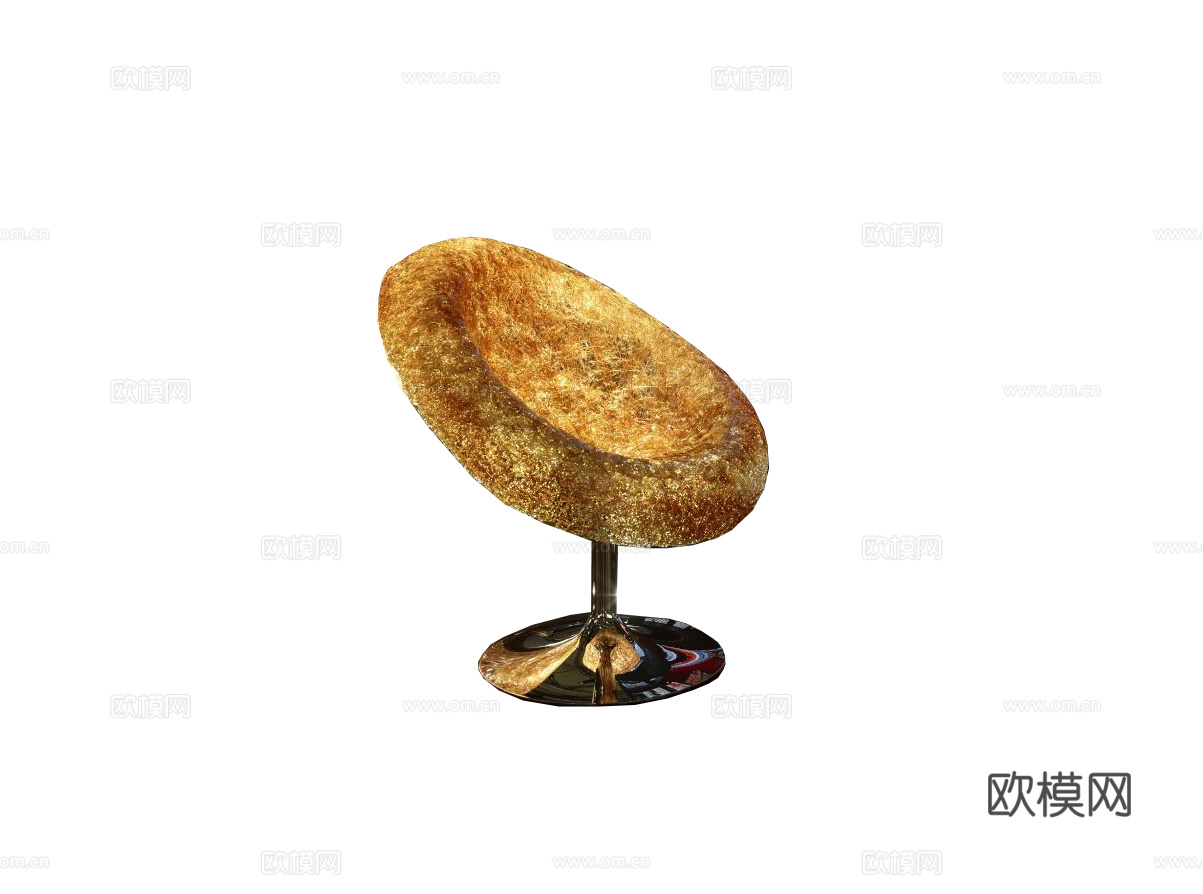 edra 意式休闲椅3d模型下载（渲染图1）