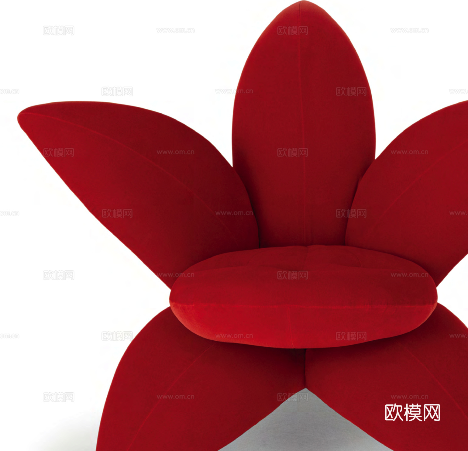 edra 花瓣沙发3d模型下载（渲染图2）