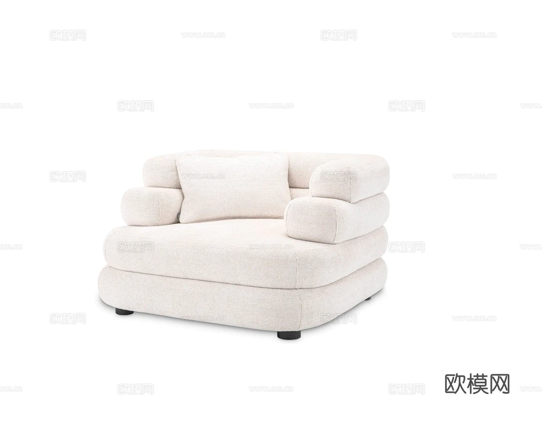 ELCHHOLTZ 单人沙发3d模型下载（渲染图1）
