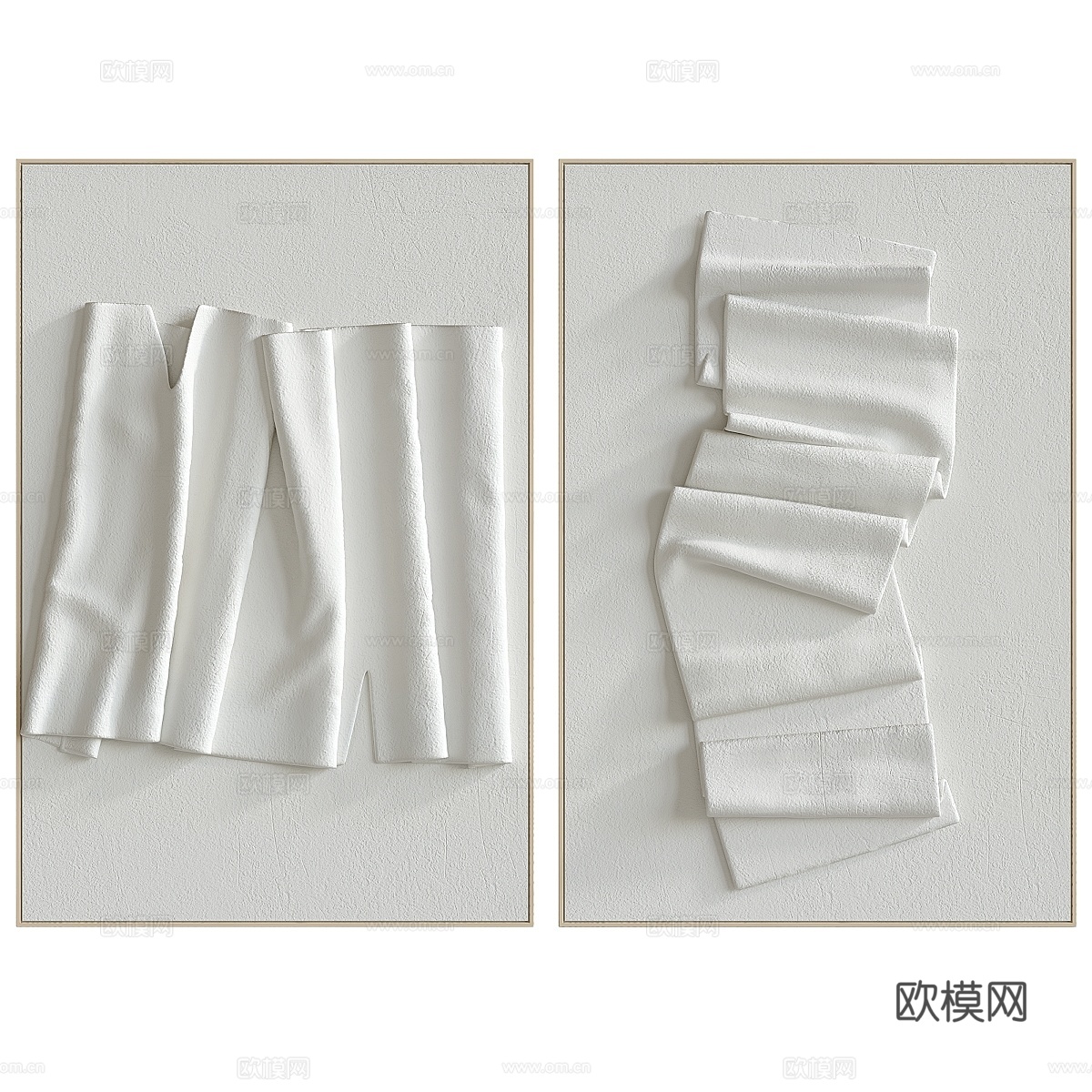 装饰艺术画作套装 #923d模型