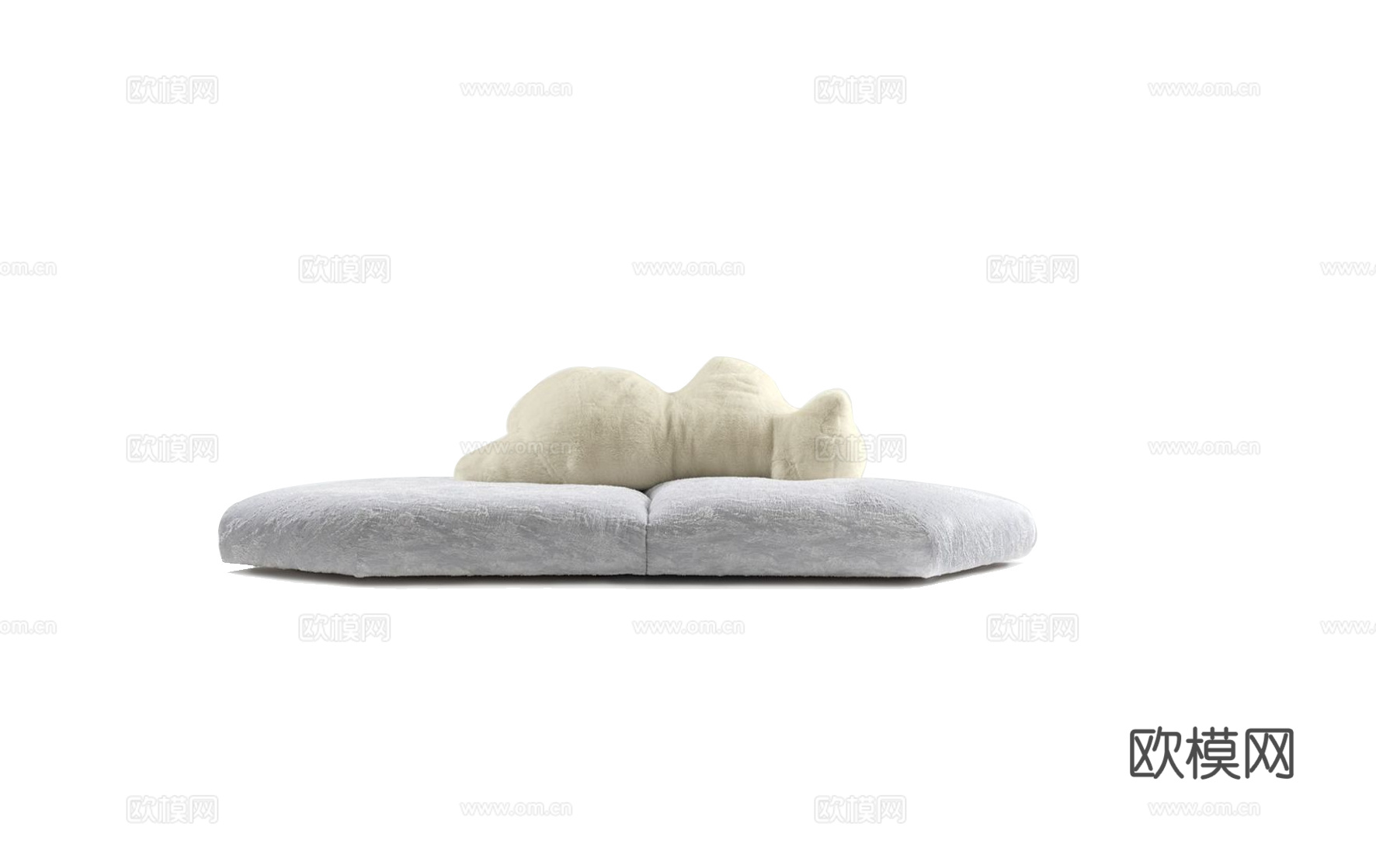 edra 云朵沙发3d模型下载（渲染图1）
