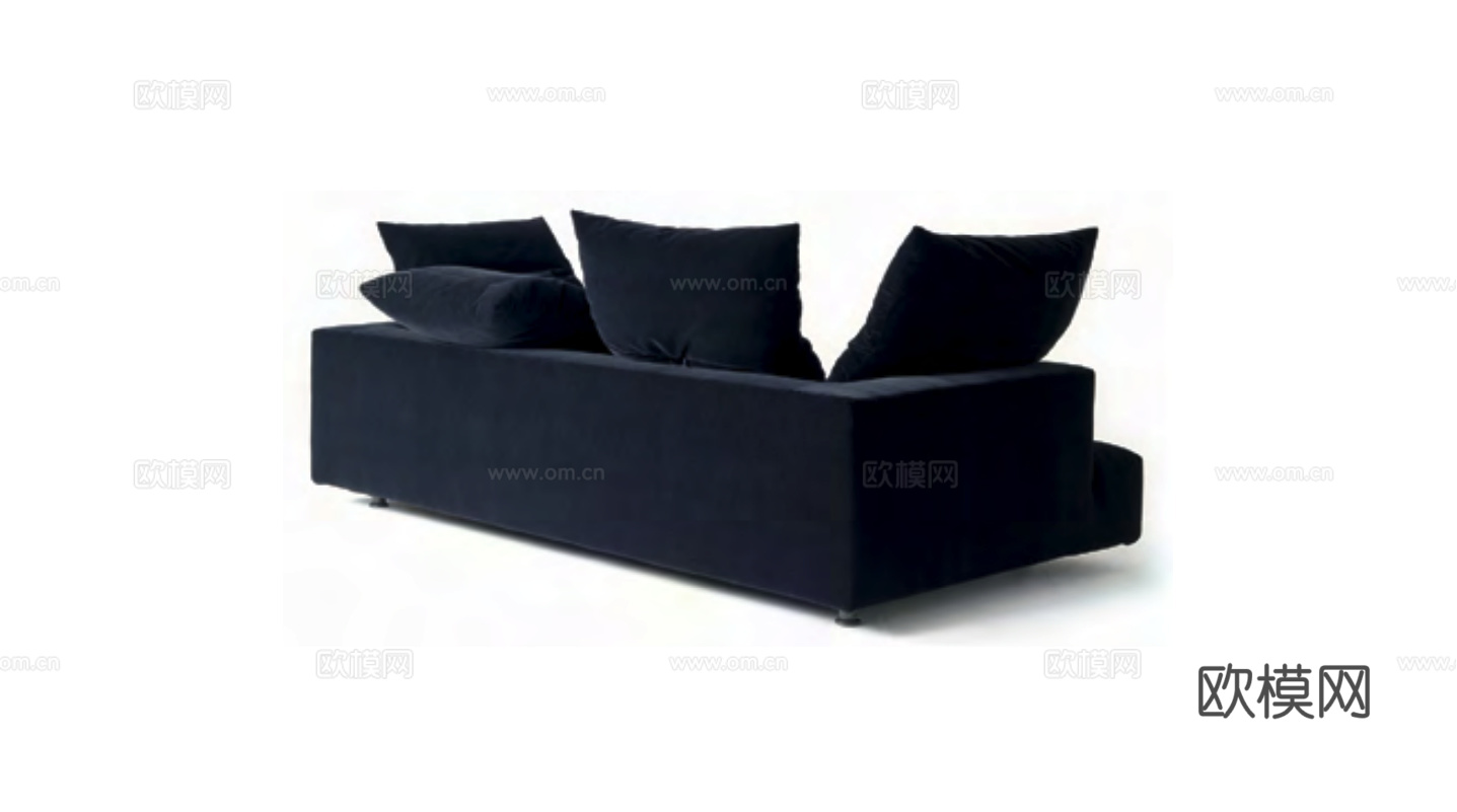 edra 双人沙发3d模型下载（渲染图2）