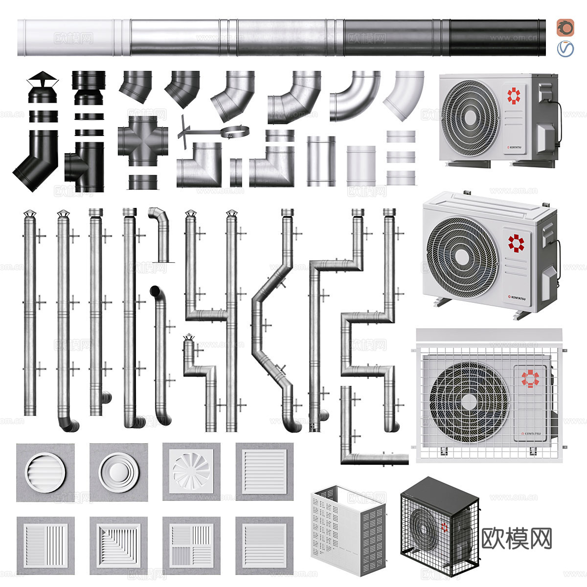 管道3d模型