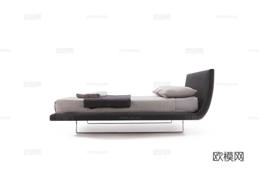 desiree 双人床3d模型下载（渲染图1）