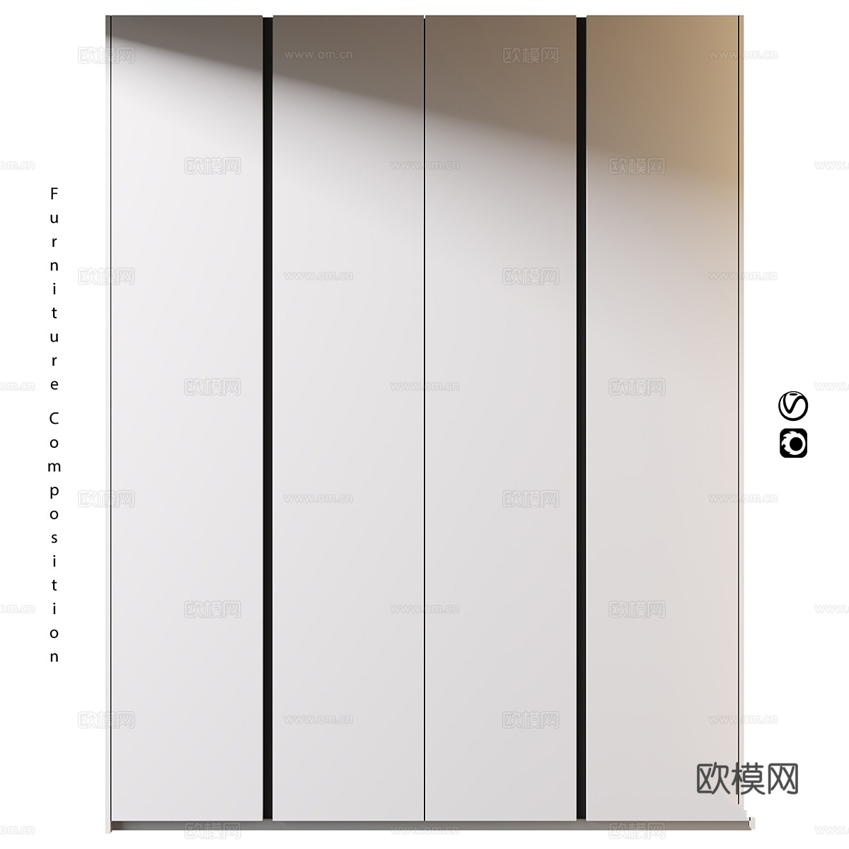 家具组合 5163d模型