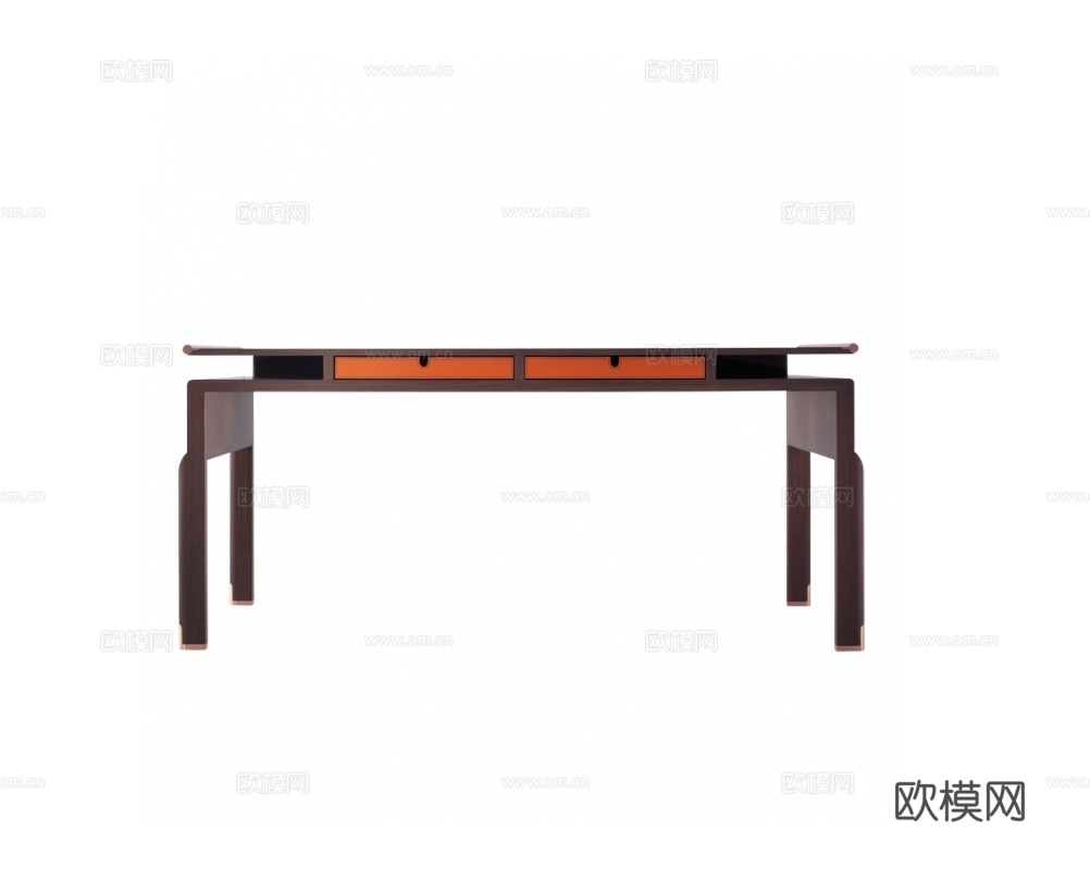 DIMENSIONE CHIWINGLO 意式书桌3d模型下载（渲染图1）