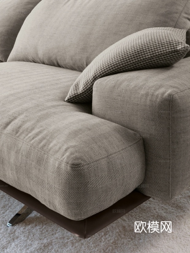 desiree 双人沙发3d模型下载（渲染图2）