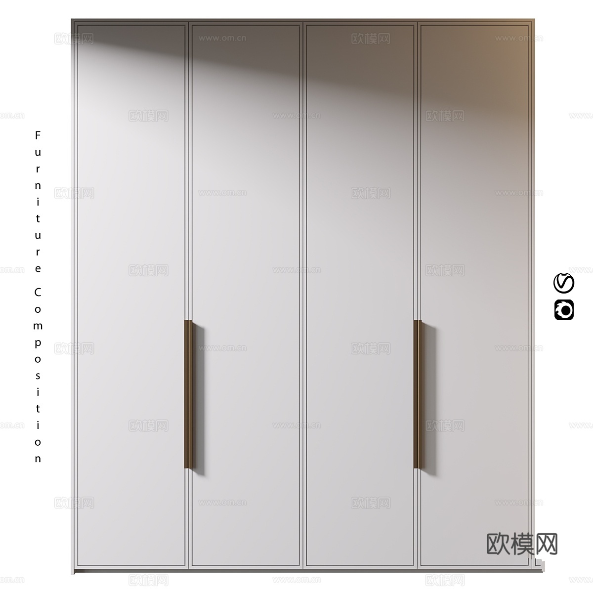 家具组合 5123d模型