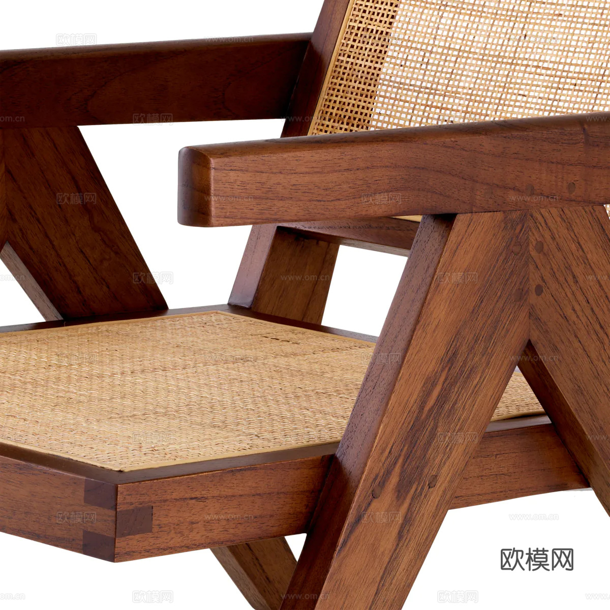 ELCHHOLTZ 中古风扶手椅3d模型下载（渲染图4）