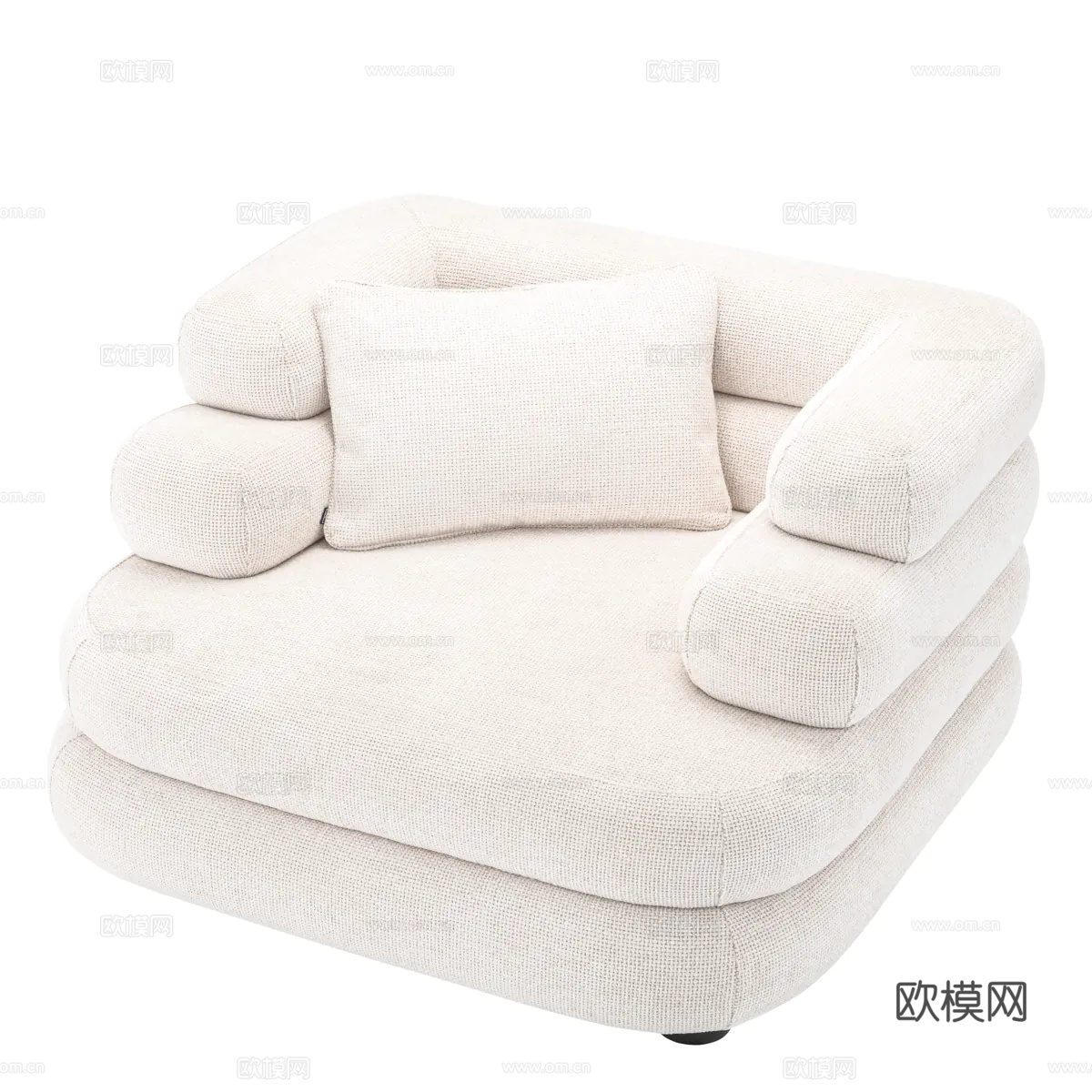 ELCHHOLTZ 单人沙发3d模型下载（渲染图4）