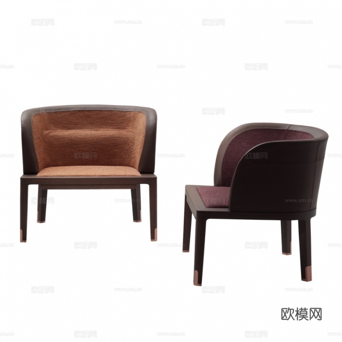 DIMENSIONE CHIWINGLO 意式休闲椅3d模型下载（渲染图2）