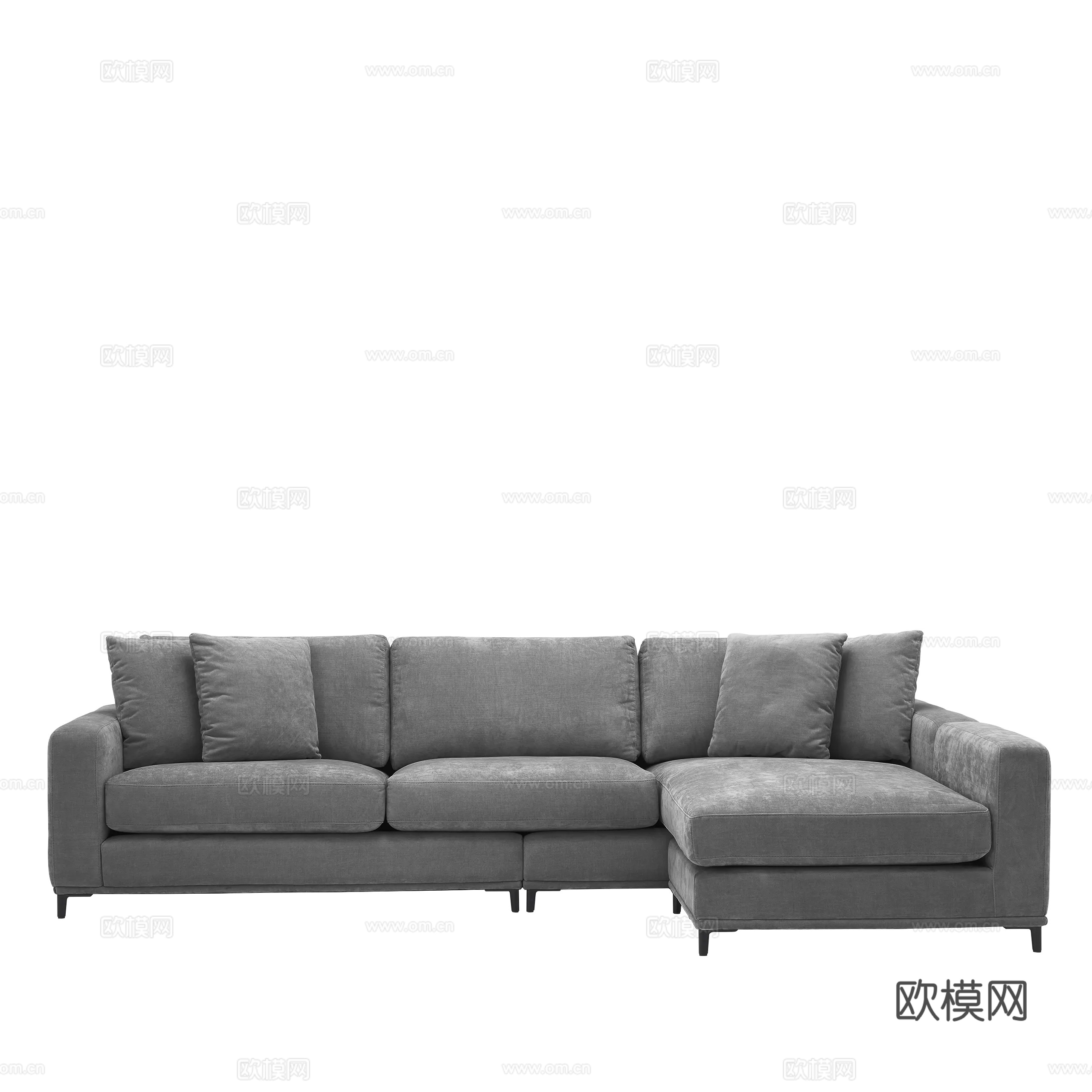 ELCHHOLTZ 转角沙发3d模型下载（渲染图4）