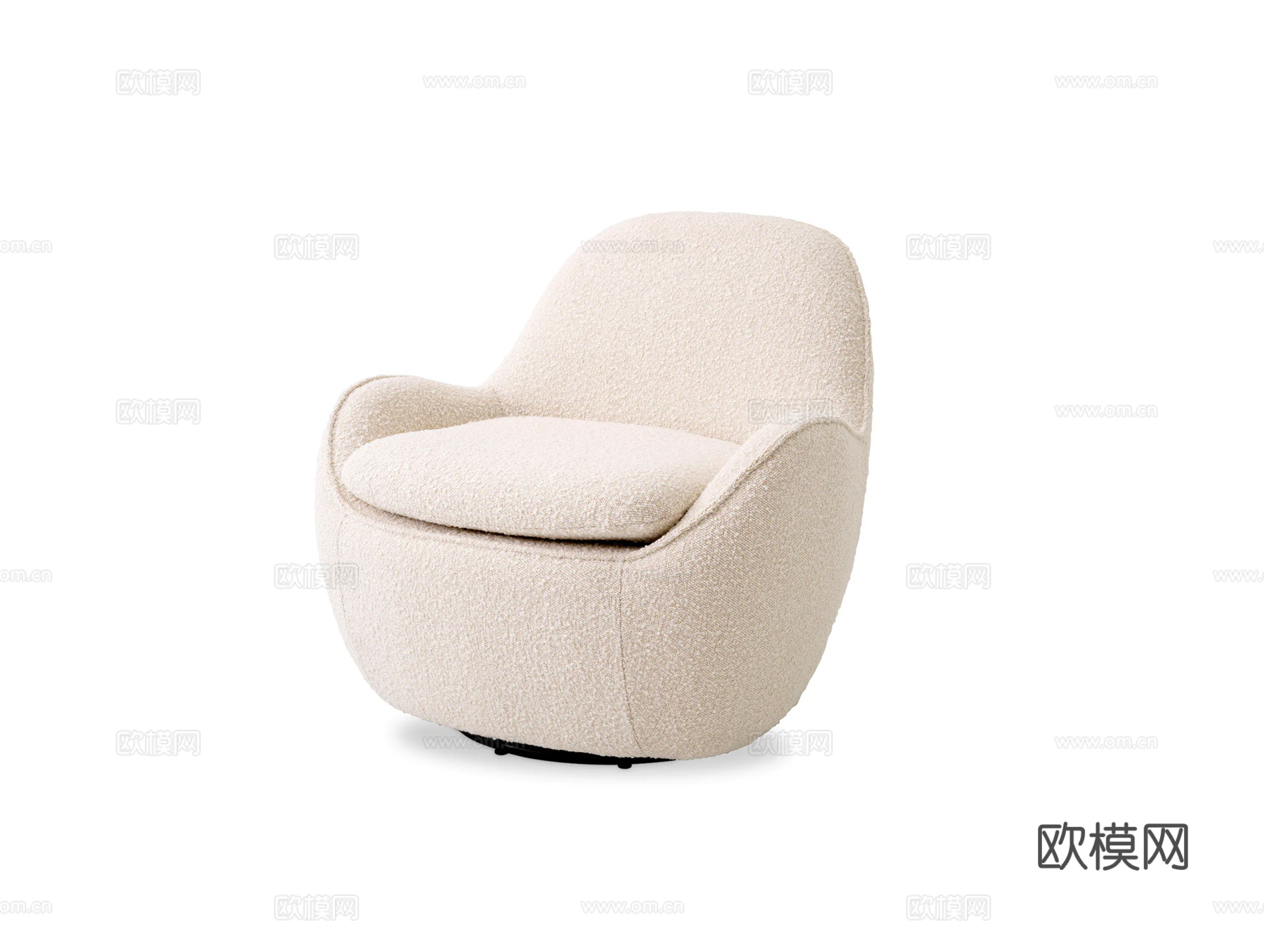 ELCHHOLTZ 单人沙发3d模型下载（渲染图1）