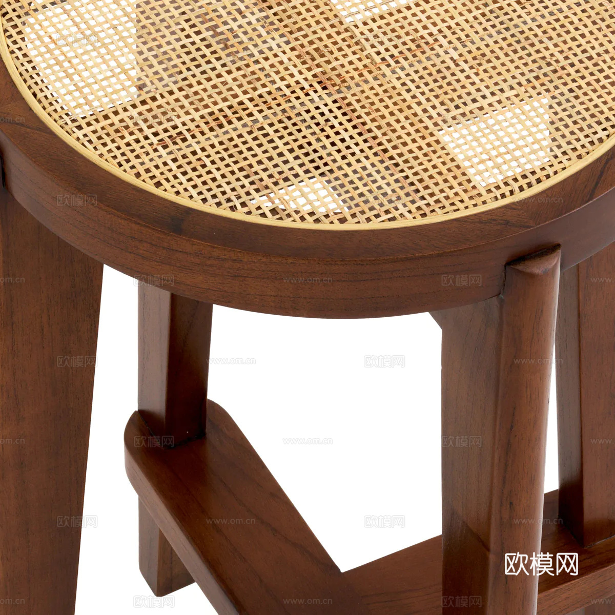 ELCHHOLTZ 中古风吧椅3d模型下载（渲染图2）