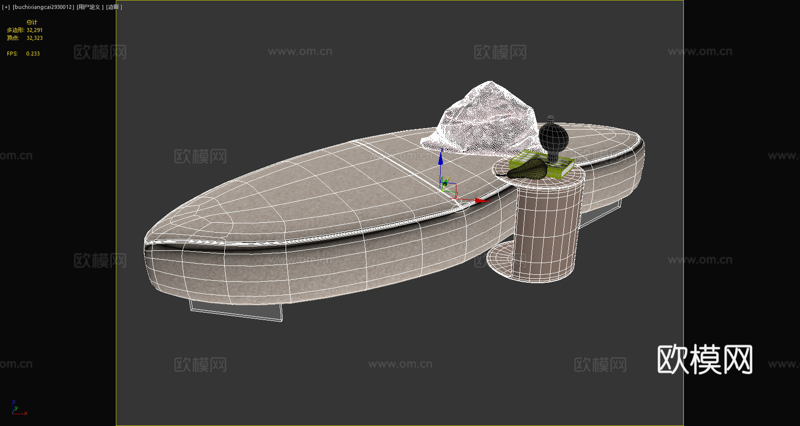 现代脚踏 单人沙发 布艺沙发 布艺脚踏 现代边几 现代抱枕3d模型