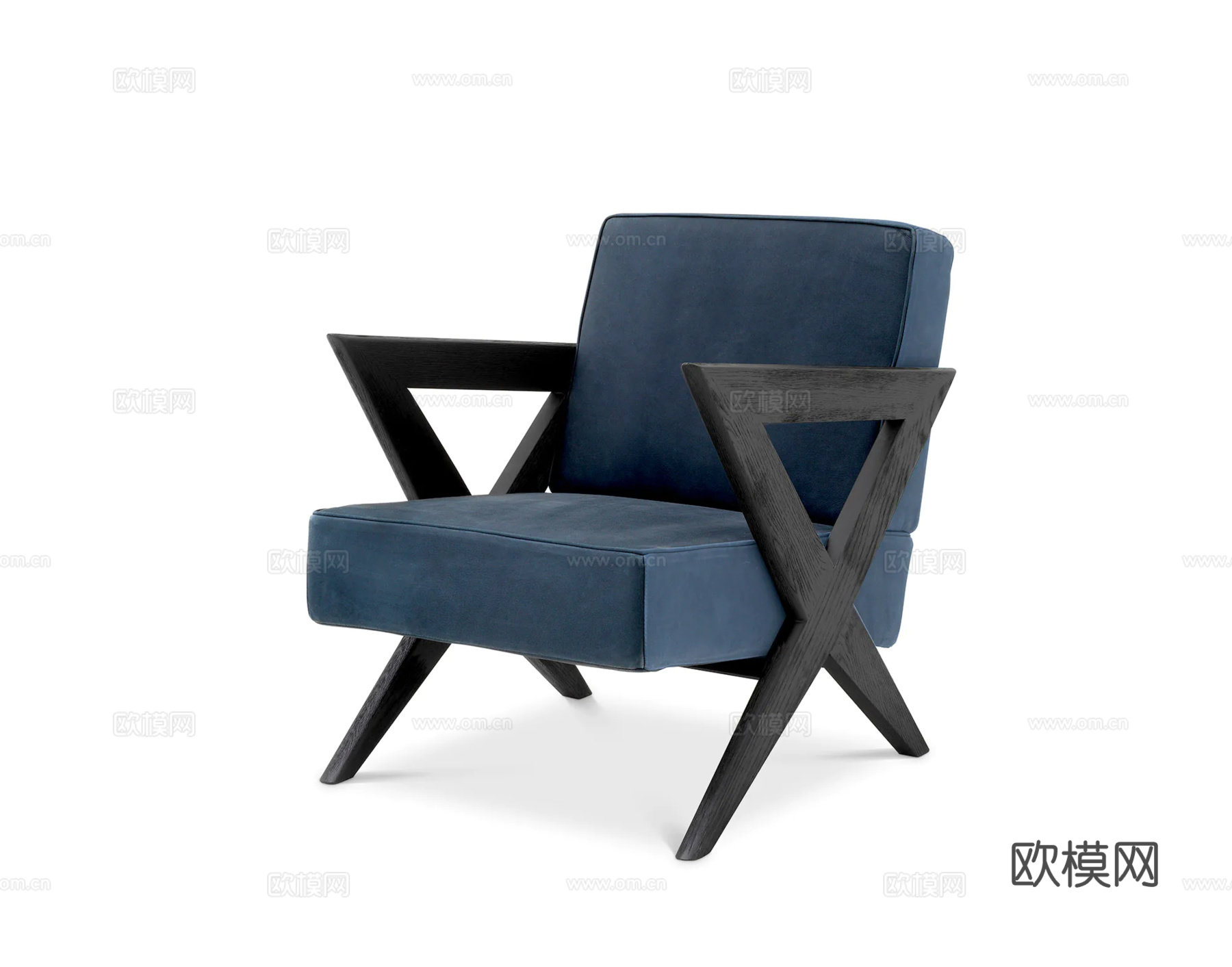 ELCHHOLTZ 扶手椅3d模型下载（渲染图1）