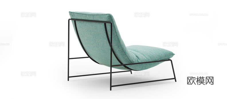 desiree 意式休闲椅3d模型下载（渲染图3）