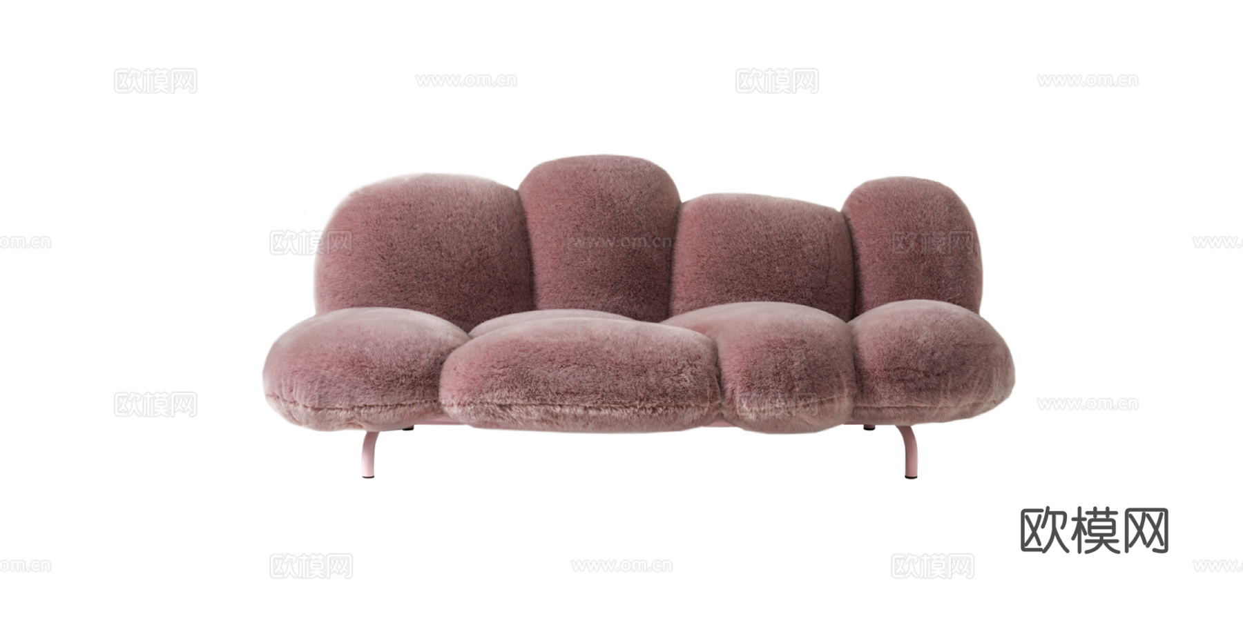 edra 多人沙发3d模型下载（渲染图2）