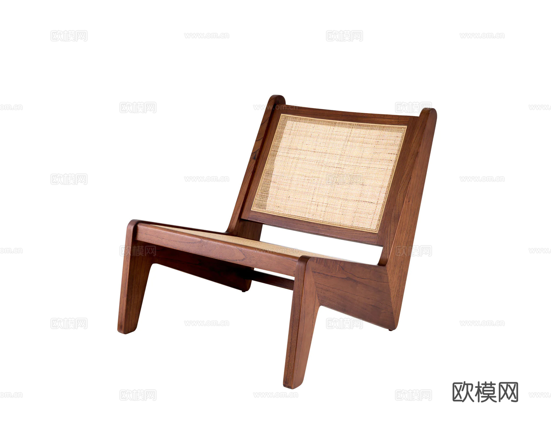 ELCHHOLTZ 中古风休闲椅3d模型下载（渲染图1）