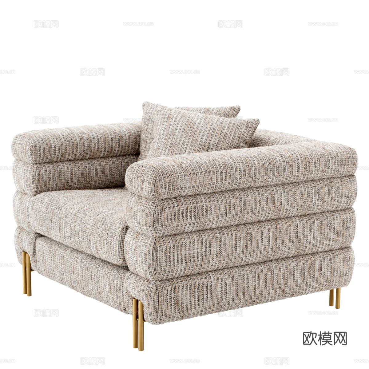 ELCHHOLTZ 单人沙发3d模型下载（渲染图4）