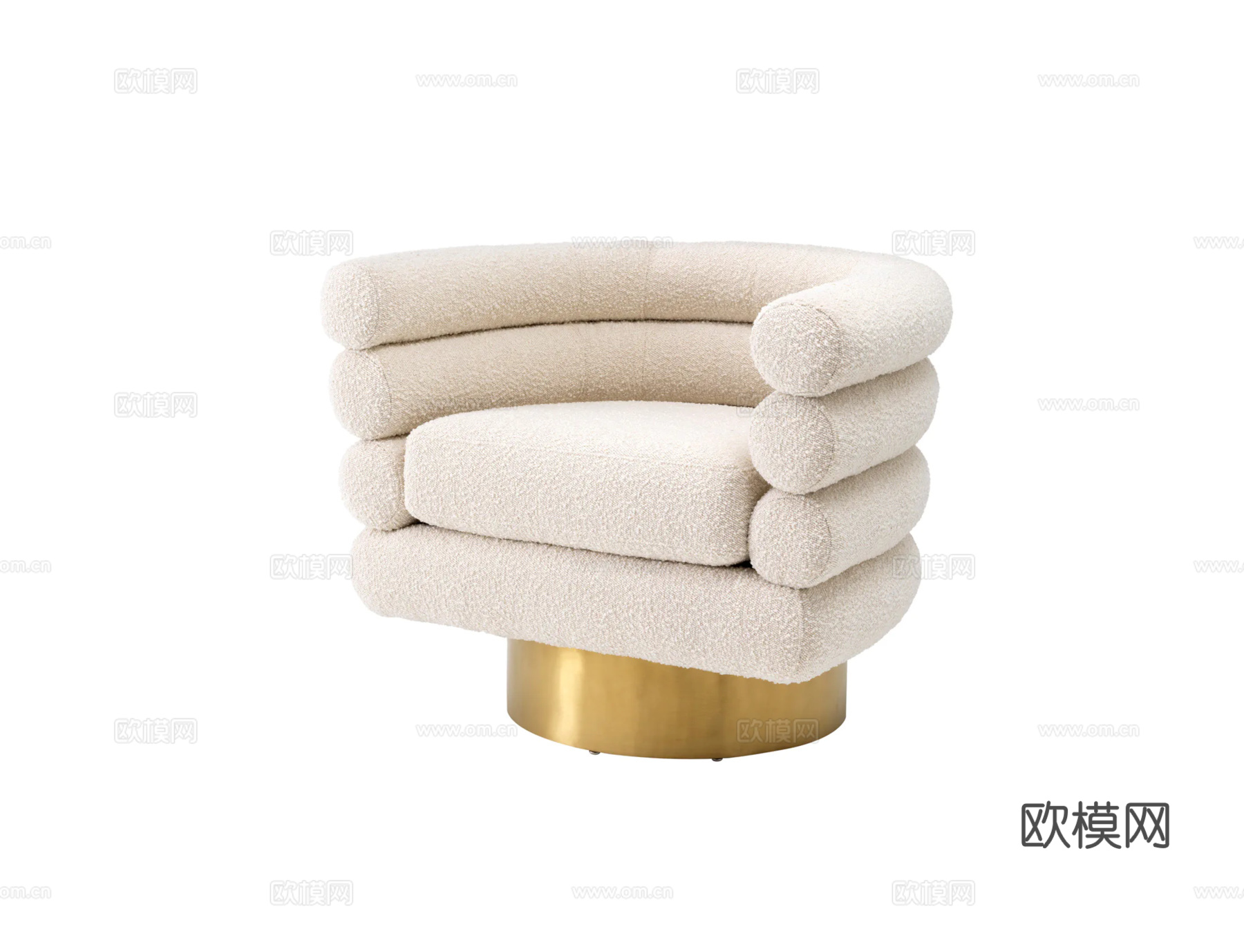 ELCHHOLTZ 单人沙发3d模型下载（渲染图1）