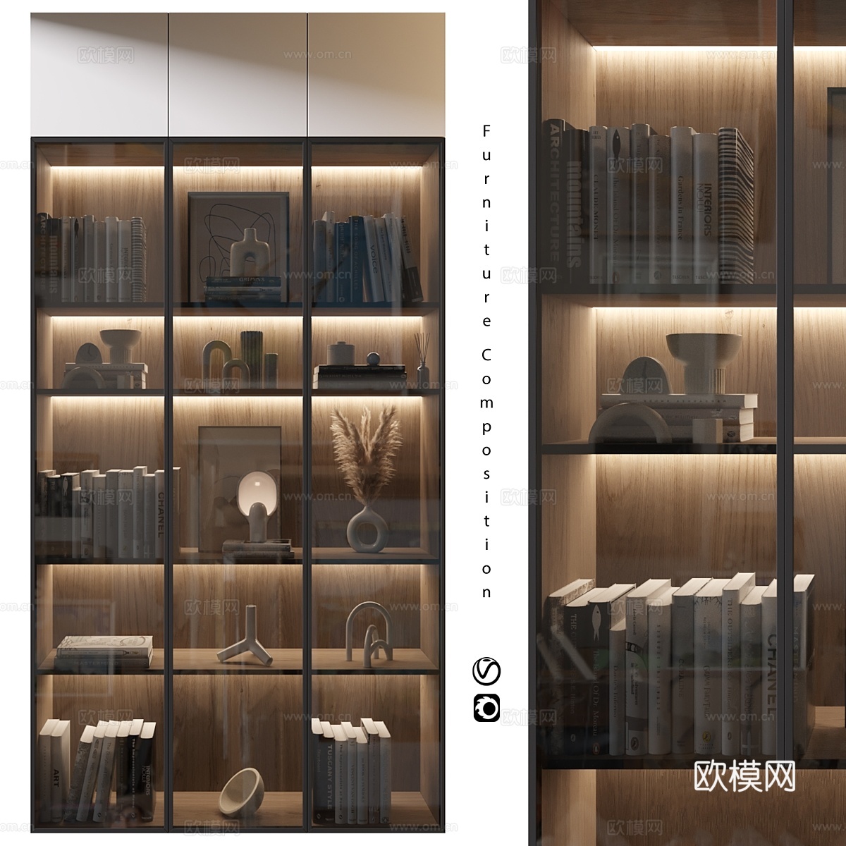 家具组合 5183d模型