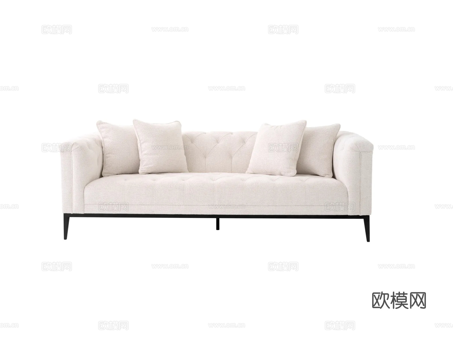 ELCHHOLTZ 双人沙发3d模型下载（渲染图1）