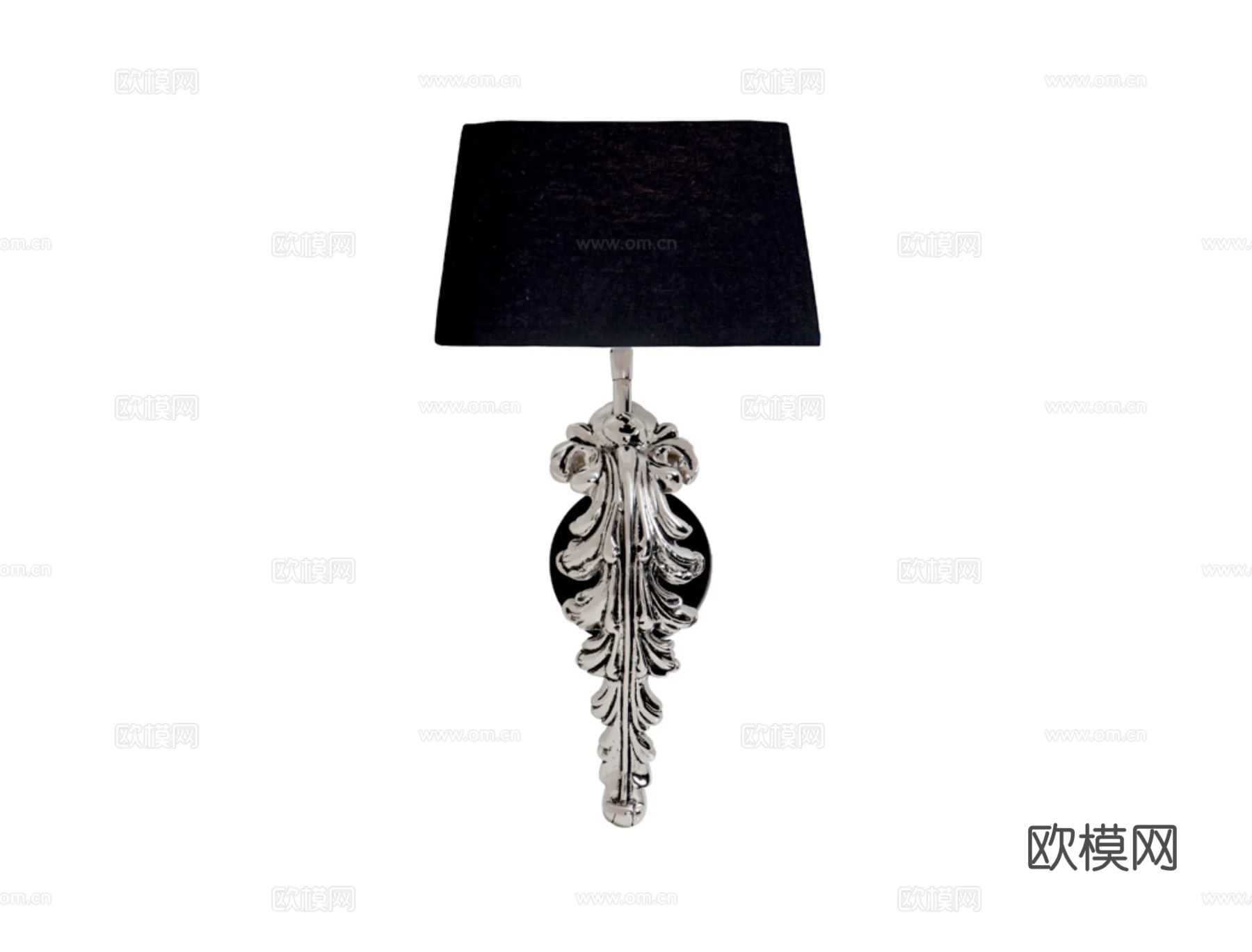 ELCHHOLTZ 中古风壁灯3d模型下载