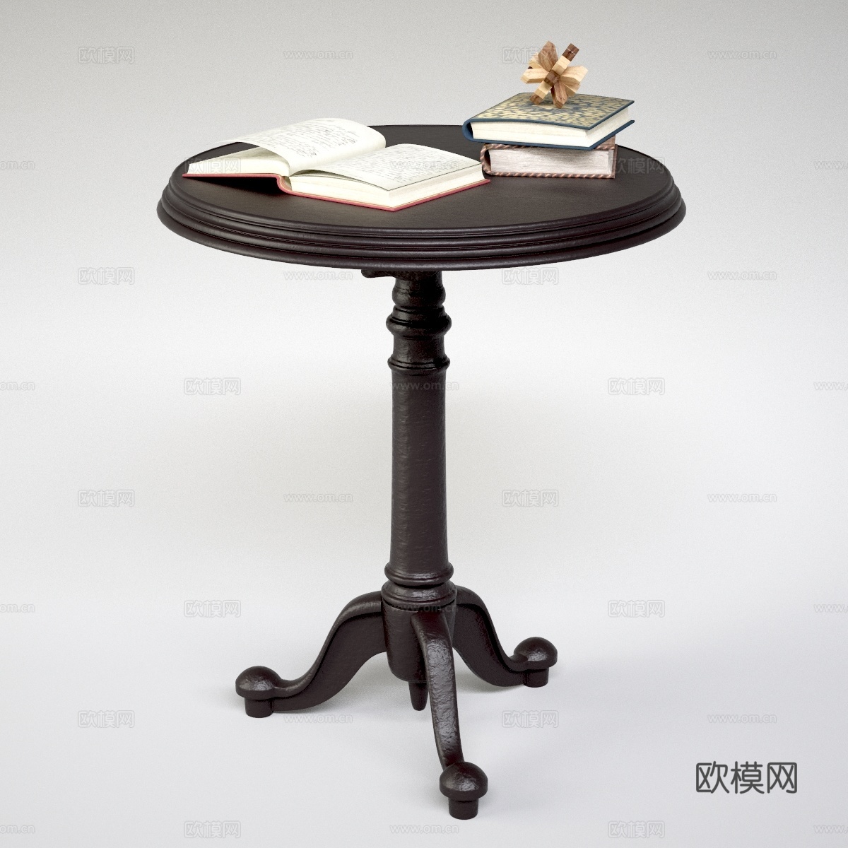简欧欧式美式精品边几角几3d模型