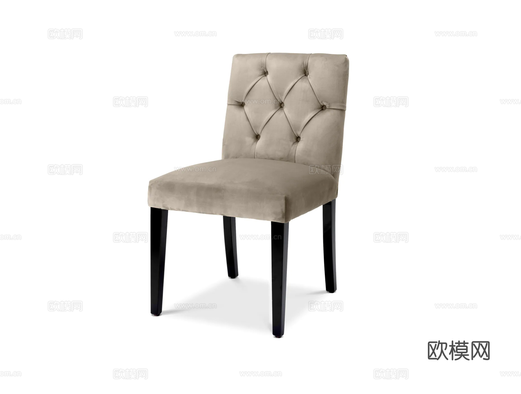 ELCHHOLTZ 简欧餐椅3d模型下载（渲染图1）