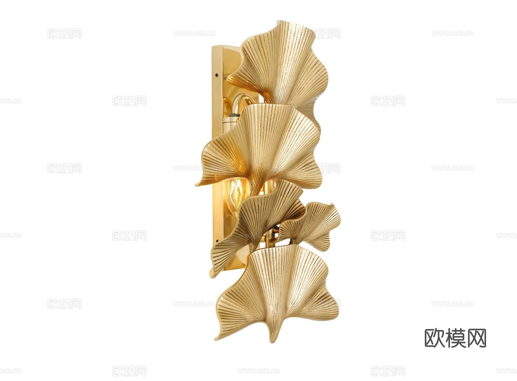 ELCHHOLTZ 轻奢壁灯3d模型下载（渲染图1）