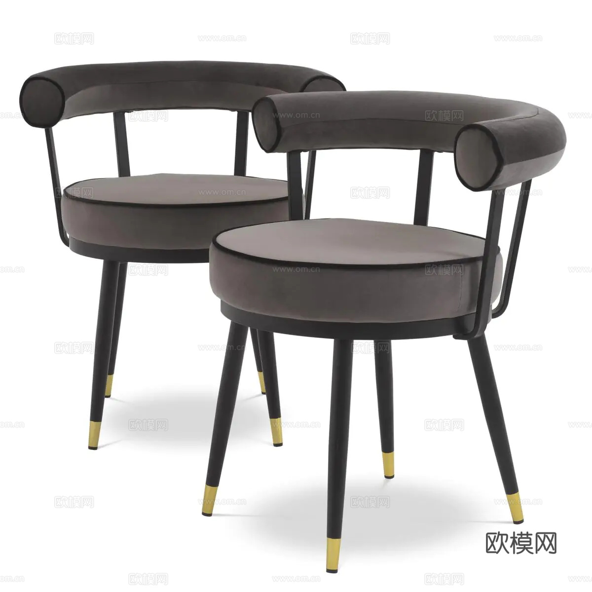 ELCHHOLTZ 意式餐椅3d模型下载（渲染图2）