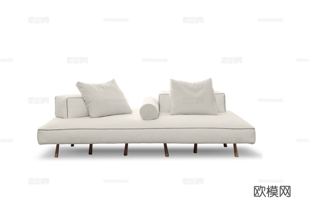 desiree 双人沙发3d模型下载