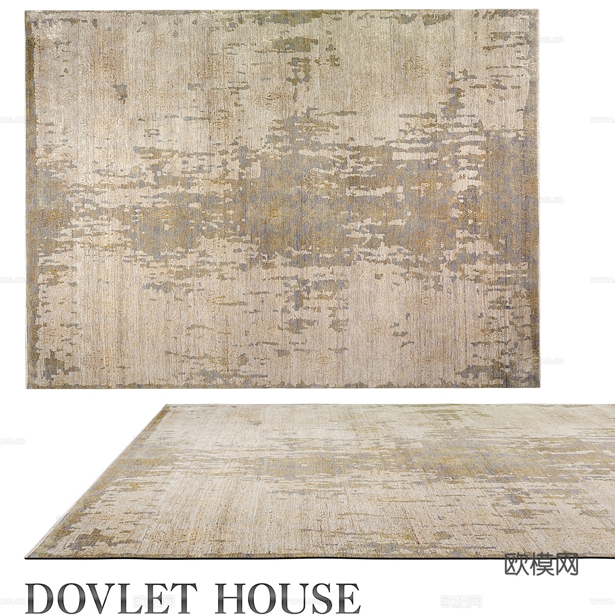 OM 地毯 DOVLET HOUSE (艺术编号 7833)3d模型