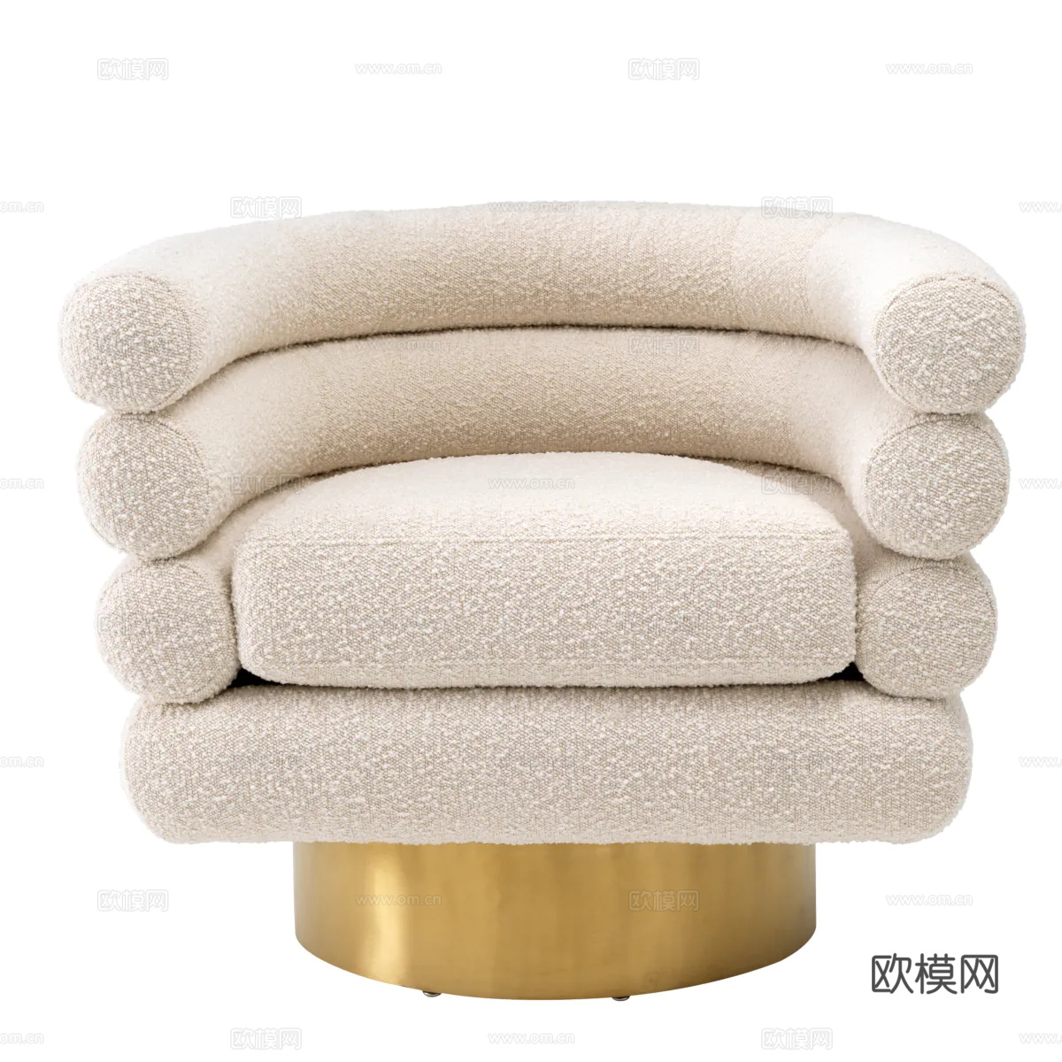 ELCHHOLTZ 单人沙发3d模型下载（渲染图2）
